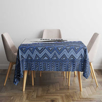 Cape Verde Manatee Tablecloth Pattern With Flag Color - Wonder Print Shop
