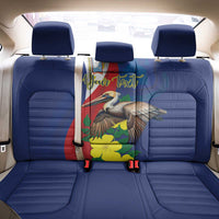 Personalized Sint Maarten Flag Day Back Car Seat Cover 40th Anniversary Semper Progrediens