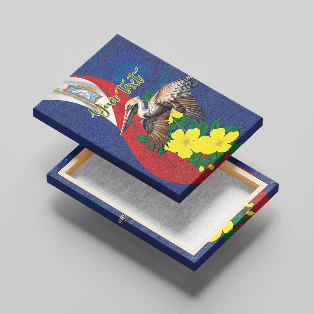 Personalized Sint Maarten Flag Day Canvas Wall Art 40th Anniversary Semper Progrediens