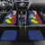 Personalized Sint Maarten Flag Day Car Mats 40th Anniversary Semper Progrediens