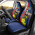 Personalized Sint Maarten Flag Day Car Seat Cover 40th Anniversary Semper Progrediens