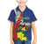 Personalized Sint Maarten Flag Day Family Matching Mermaid Dress and Hawaiian Shirt 40th Anniversary Semper Progrediens