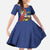 Personalized Sint Maarten Flag Day Family Matching Off Shoulder Maxi Dress and Hawaiian Shirt 40th Anniversary Semper Progrediens