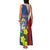 Personalized Sint Maarten Flag Day Family Matching Tank Maxi Dress and Hawaiian Shirt 40th Anniversary Semper Progrediens