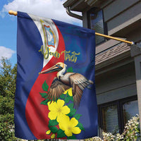 Personalized Sint Maarten Flag Day Garden Flag 40th Anniversary Semper Progrediens