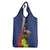 Personalized Sint Maarten Flag Day Grocery Bag 40th Anniversary Semper Progrediens