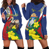 Personalized Sint Maarten Flag Day Hoodie Dress 40th Anniversary Semper Progrediens