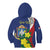 Personalized Sint Maarten Flag Day Kid Hoodie 40th Anniversary Semper Progrediens