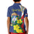 Personalized Sint Maarten Flag Day Kid Polo Shirt 40th Anniversary Semper Progrediens