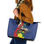 Personalized Sint Maarten Flag Day Leather Tote Bag 40th Anniversary Semper Progrediens