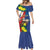 Personalized Sint Maarten Flag Day Mermaid Dress 40th Anniversary Semper Progrediens