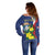 Personalized Sint Maarten Flag Day Off Shoulder Sweater 40th Anniversary Semper Progrediens