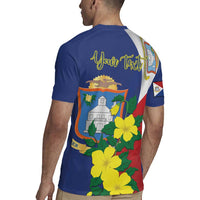 Personalized Sint Maarten Flag Day Rugby Jersey 40th Anniversary Semper Progrediens