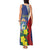 Personalized Sint Maarten Flag Day Tank Maxi Dress 40th Anniversary Semper Progrediens
