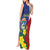 Personalized Sint Maarten Flag Day Tank Maxi Dress 40th Anniversary Semper Progrediens