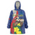 Personalized Sint Maarten Flag Day Wearable Blanket Hoodie 40th Anniversary Semper Progrediens