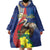 Personalized Sint Maarten Flag Day Wearable Blanket Hoodie 40th Anniversary Semper Progrediens