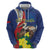 Personalized Sint Maarten Flag Day Zip Hoodie 40th Anniversary Semper Progrediens