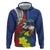 Personalized Sint Maarten Flag Day Zip Hoodie 40th Anniversary Semper Progrediens