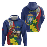 Personalized Sint Maarten Flag Day Zip Hoodie 40th Anniversary Semper Progrediens