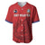 Custom Sint Maarten Football Red Version Baseball Jersey Go Champion