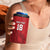 Custom Sint Maarten Football Red Version 4 in 1 Can Cooler Tumbler Go Champion