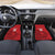 Custom Sint Maarten Football Red Version Car Mats Go Champion