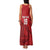 Custom Sint Maarten Football Red Version Family Matching Tank Maxi Dress and Hawaiian Shirt Go Champion