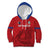 Custom Sint Maarten Football Red Version Kid Hoodie Go Champion