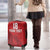 Custom Sint Maarten Football Red Version Luggage Cover Go Champion