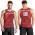 Custom Sint Maarten Football Red Version Men Tank Top Go Champion