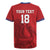 Custom Sint Maarten Football Red Version Rugby Jersey Go Champion