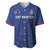 Custom Sint Maarten Football Blue Version Baseball Jersey Go Champion