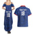 Custom Sint Maarten Football Blue Version Couples Matching Summer Maxi Dress and Hawaiian Shirt Go Champion