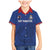 Custom Sint Maarten Football Blue Version Family Matching Mermaid Dress and Hawaiian Shirt Go Champion