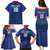 Custom Sint Maarten Football Blue Version Family Matching Puletasi and Hawaiian Shirt Go Champion