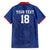 Custom Sint Maarten Football Blue Version Family Matching Short Sleeve Bodycon Dress and Hawaiian Shirt Go Champion