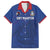 Custom Sint Maarten Football Blue Version Family Matching Tank Maxi Dress and Hawaiian Shirt Go Champion