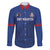 Custom Sint Maarten Football Blue Version Family Matching Tank Maxi Dress and Hawaiian Shirt Go Champion