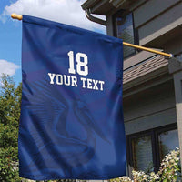 Custom Sint Maarten Football Blue Version Garden Flag Go Champion