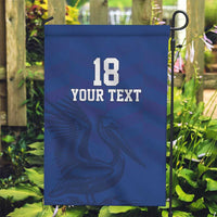 Custom Sint Maarten Football Blue Version Garden Flag Go Champion