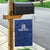 Custom Sint Maarten Football Blue Version Garden Flag Go Champion