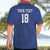 Custom Sint Maarten Football Blue Version Hawaiian Shirt Go Champion