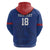 Custom Sint Maarten Football Blue Version Hoodie Go Champion