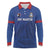 Custom Sint Maarten Football Blue Version Long Sleeve Polo Shirt Go Champion