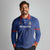 Custom Sint Maarten Football Blue Version Long Sleeve Polo Shirt Go Champion