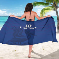 Custom Sint Maarten Football Blue Version Sarong Go Champion