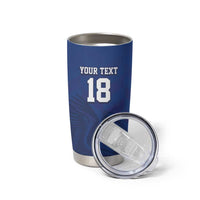 Custom Sint Maarten Football Blue Version Tumbler Cup Go Champion