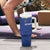 Custom Sint Maarten Football Blue Version Tumbler With Handle Go Champion