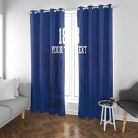 Custom Sint Maarten Football Blue Version Window Curtain Go Champion
